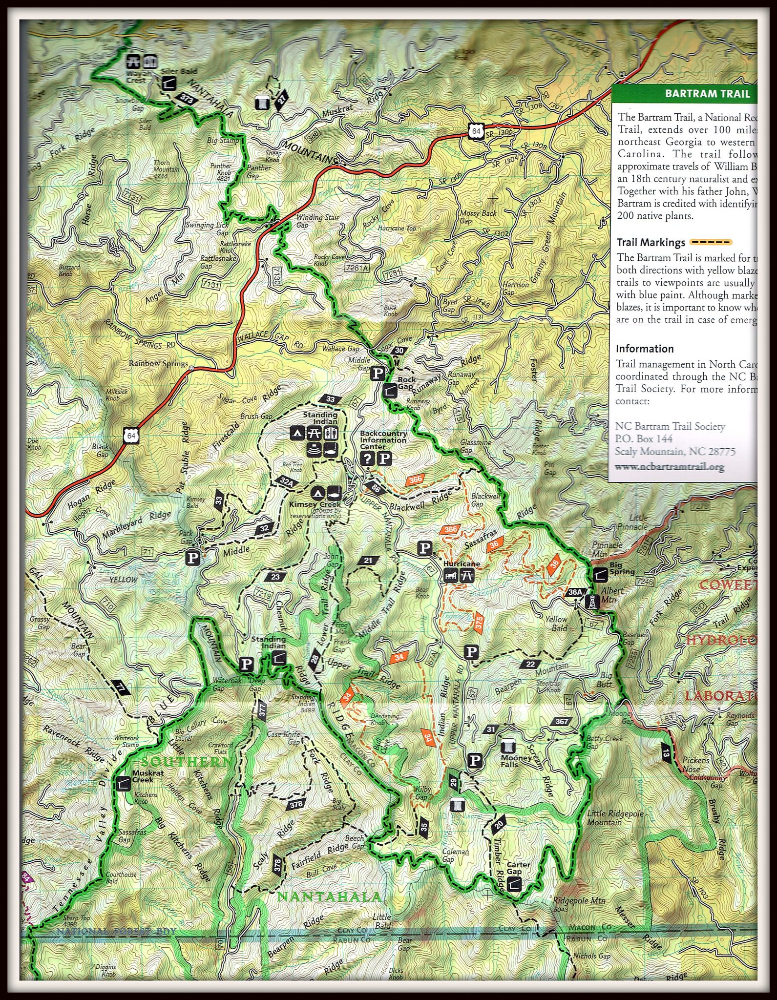 Standing Indian Map